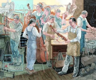 文化自觉 技法创新——当前青年美术创作的新面貌 文化自觉 技法创新——当前青年美术创作的新面貌