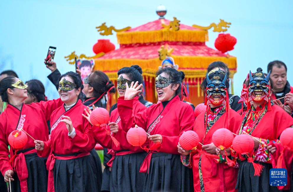 重庆璧山:千年火把节 点亮乡村新春